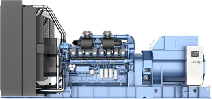 Дизельный генератор 1400 кВт (WPG1900-7/ KWE-1900)
